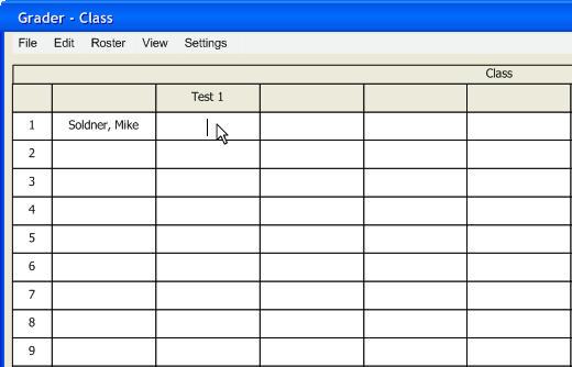 Initial UI: Adding Score