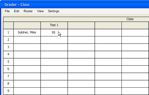 Initial UI: Adding Score