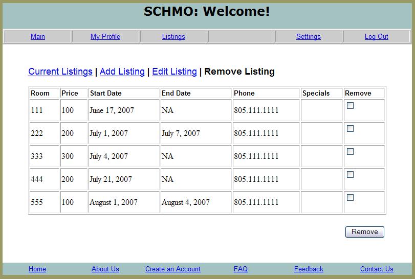 Lost Information Webpage