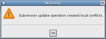 warning