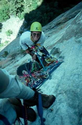 Ray Belaying on Leaning Tower