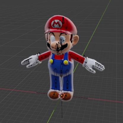 Blender Mario