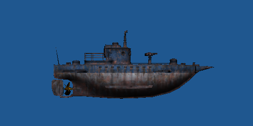 screenshot of submarine