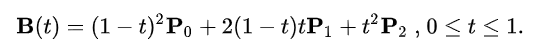 Bezier Curve Equation