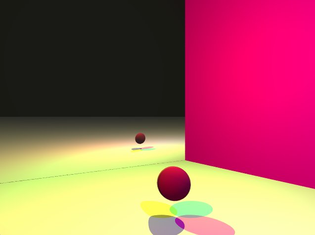 ray traced reflection of sphere