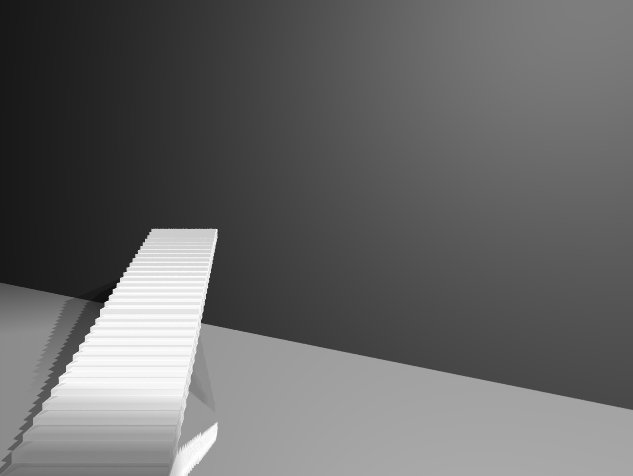 ray traced stairs
