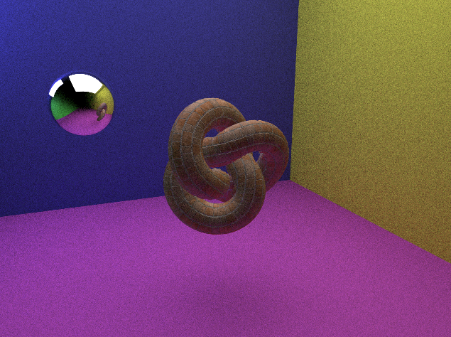 brick knot with normal map