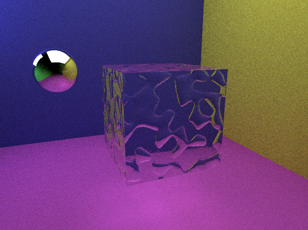 refractive with normal map